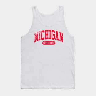 Michigan sucks rivals shirt Tank Top